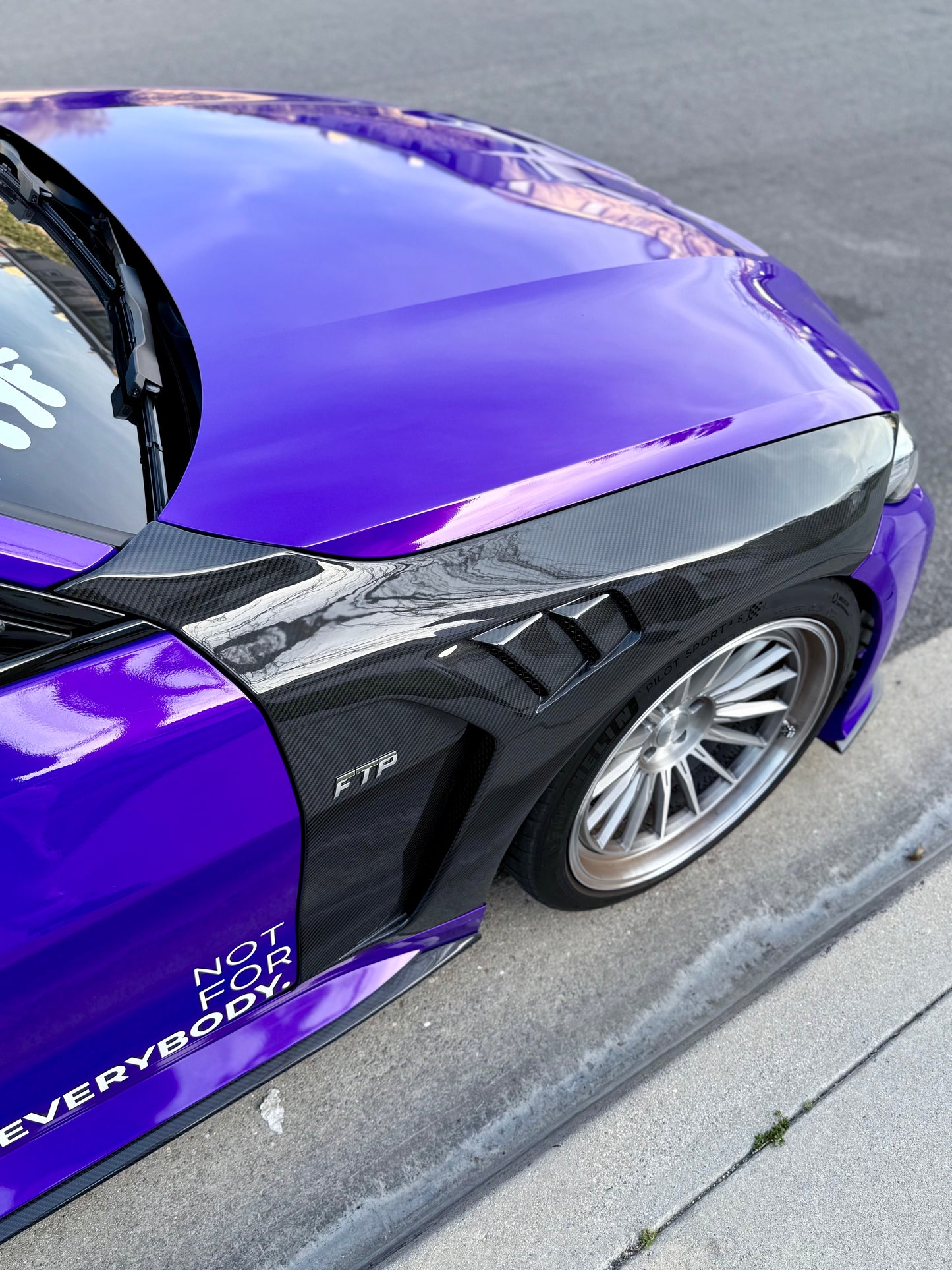 G82 G83 M4 Full Carbon Fiber AN Style Fenders