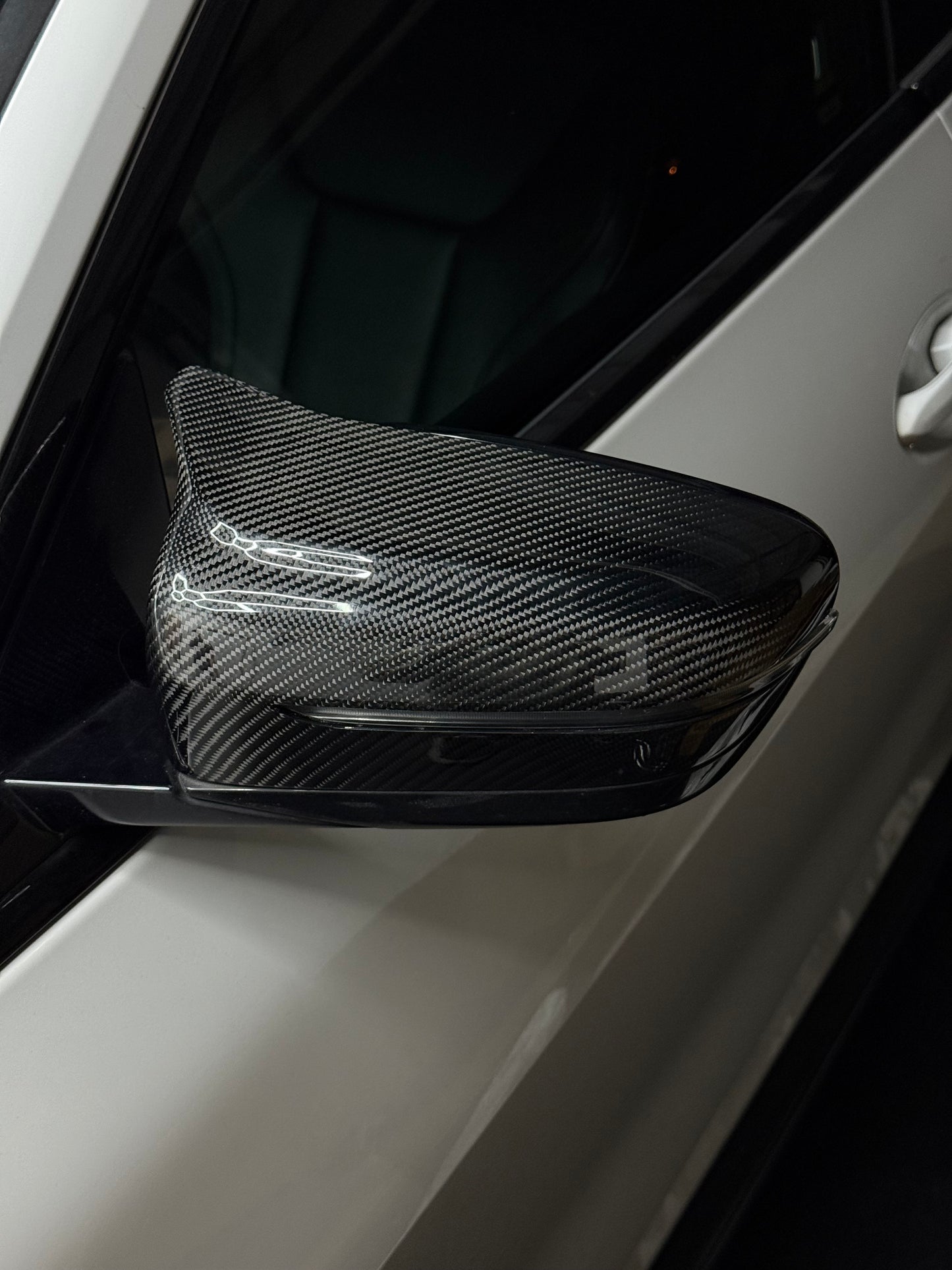 G2X PRE LCI Carbon Fiber M Style Mirror Caps