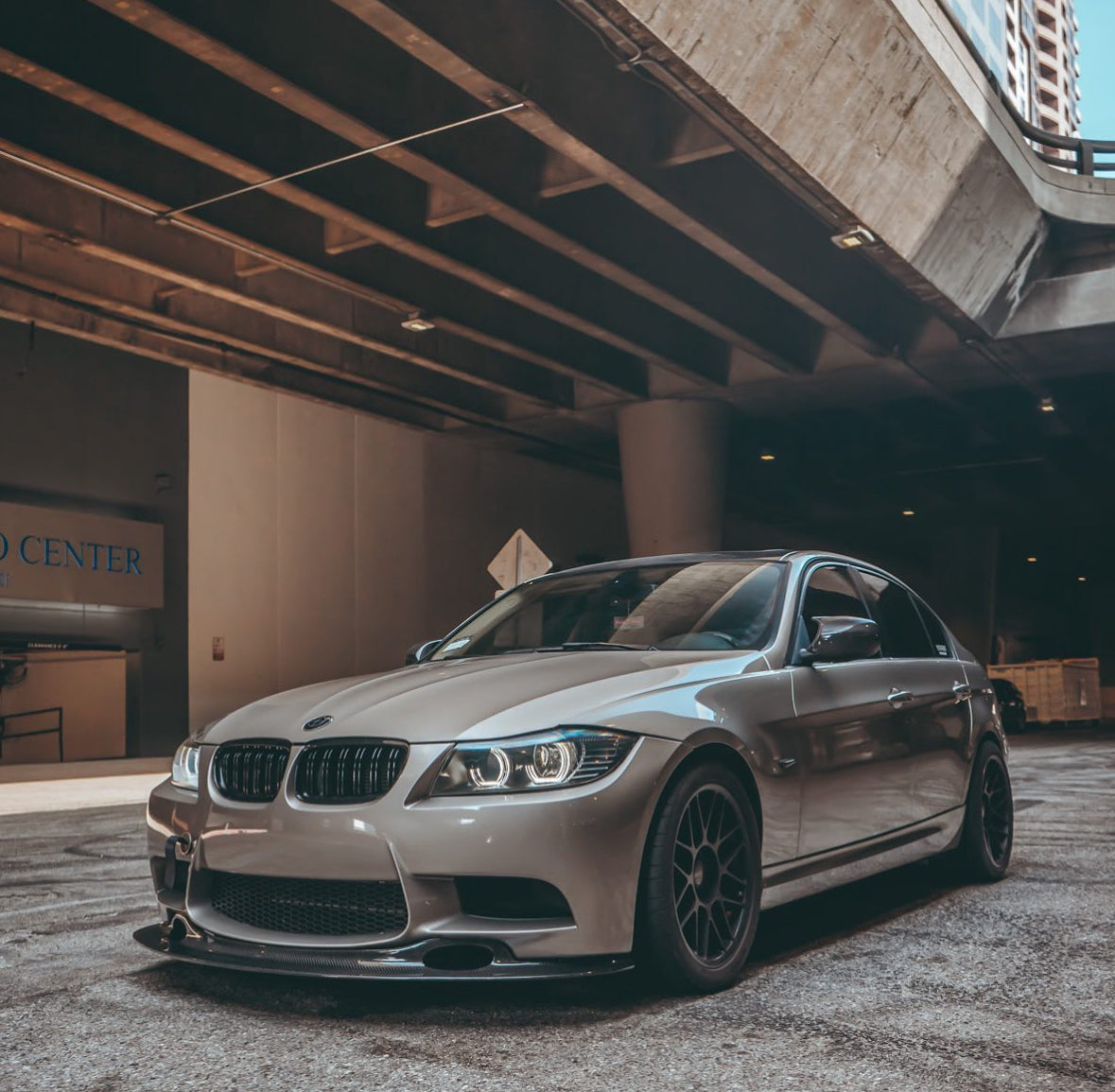 E9X Carbon Fiber GT4 Style Replica Front Lip