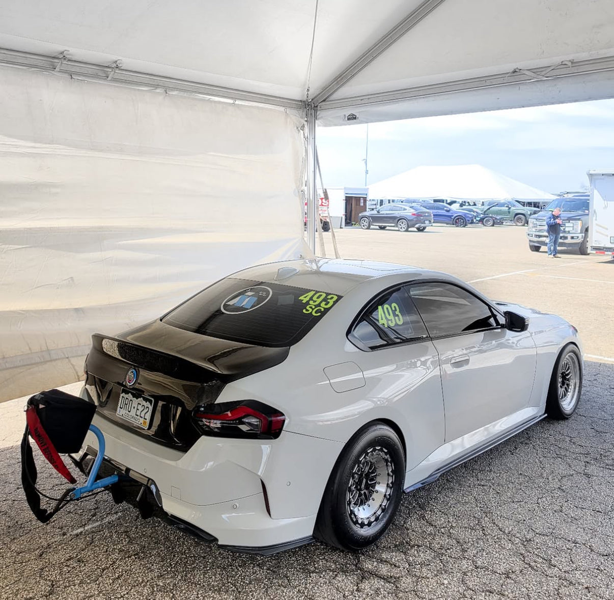 G42/G87 Coupe Carbon Fiber V Style Trunk