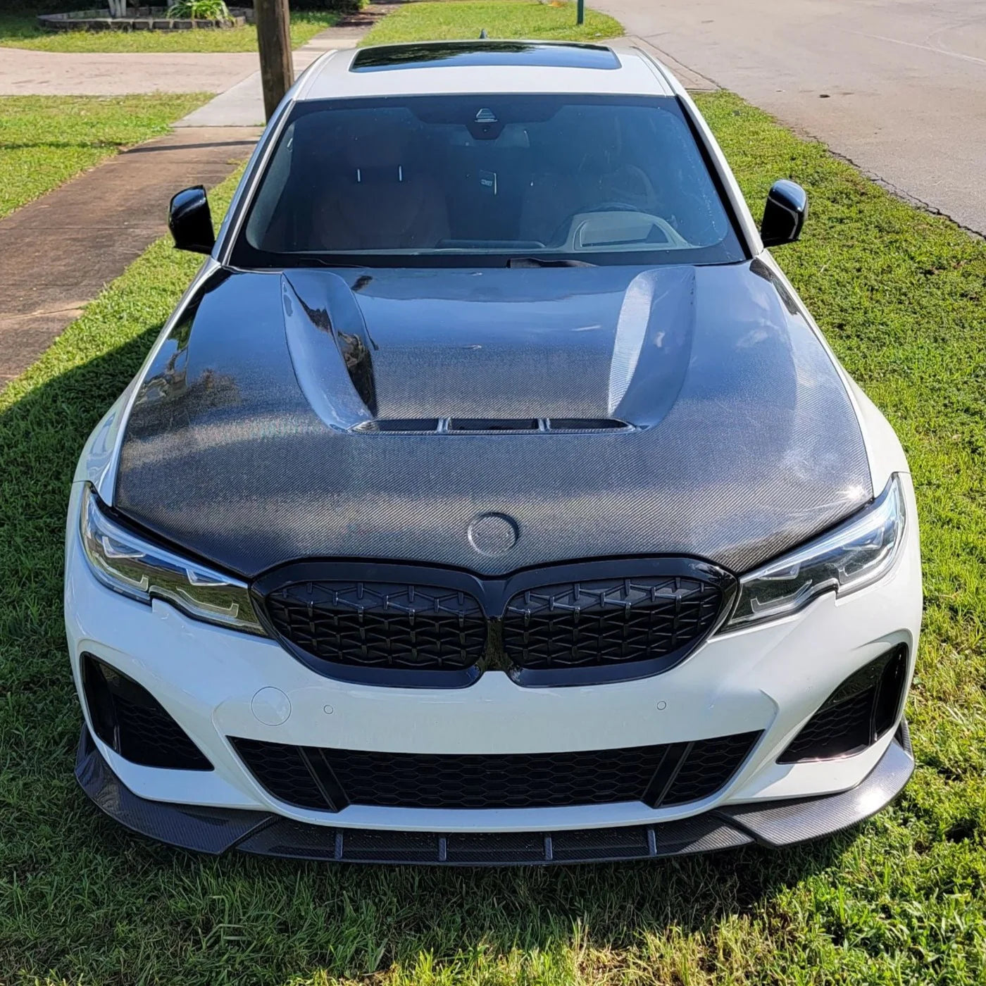 G20 Sedan Carbon Fiber CS Style Hood