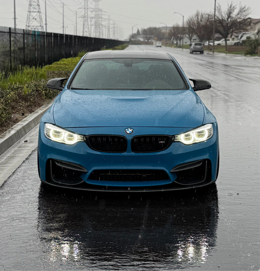 F8X Carbon Fiber MP 3PC Style Front Lip