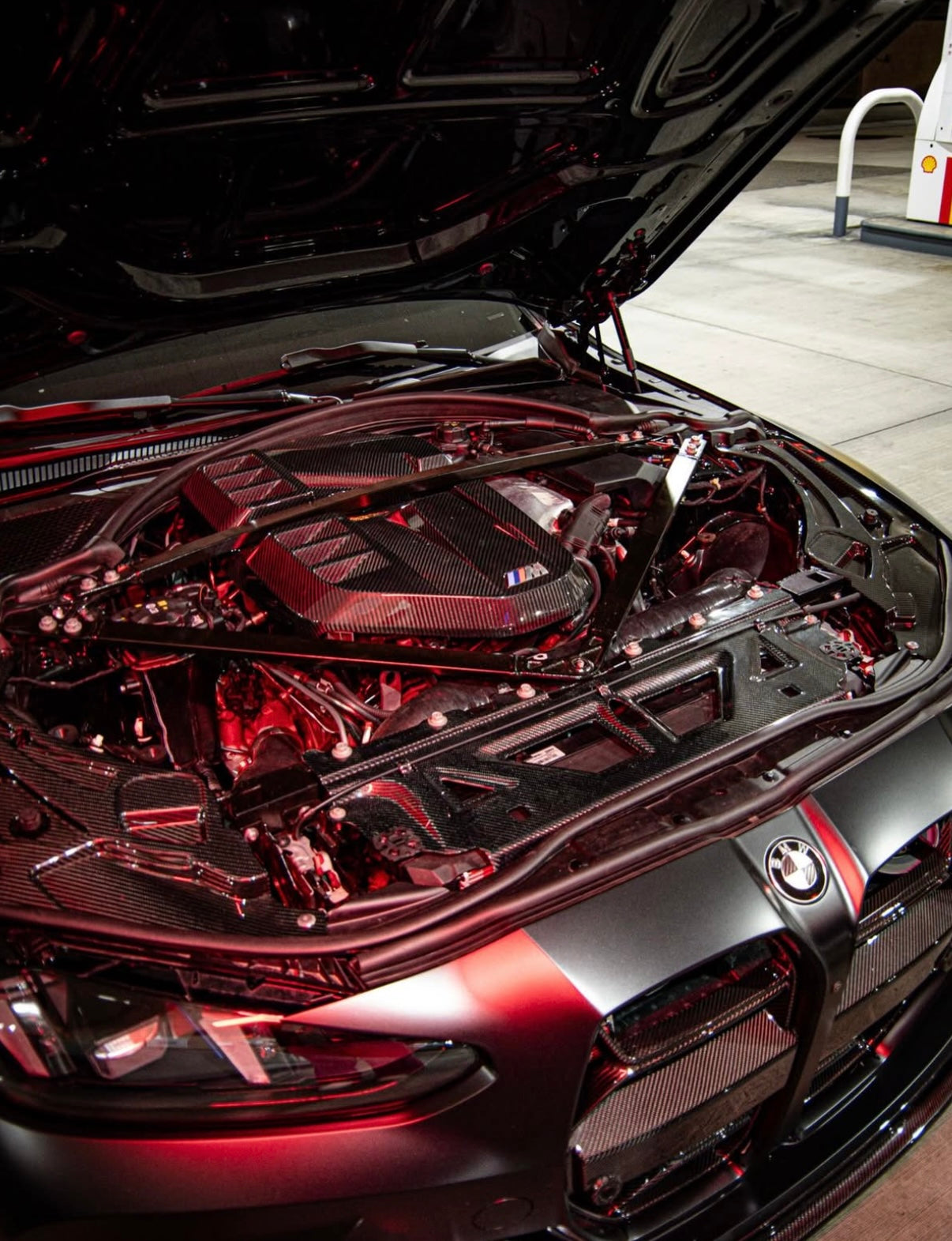 G8X S58 Carbon Fiber Basic Engine Bay Package