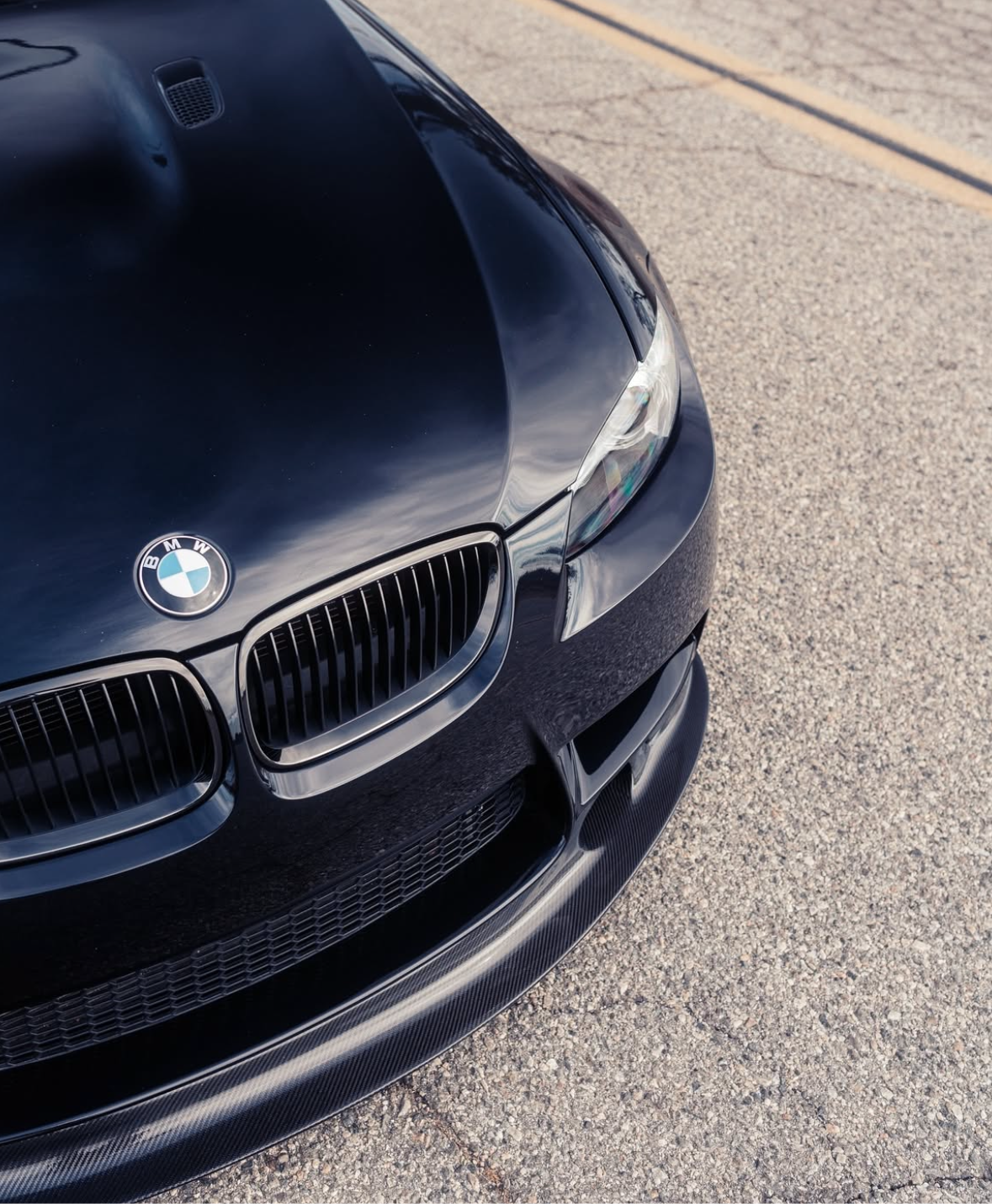 E9X M3 Carbon Fiber V2 GT4 Style Front Lip