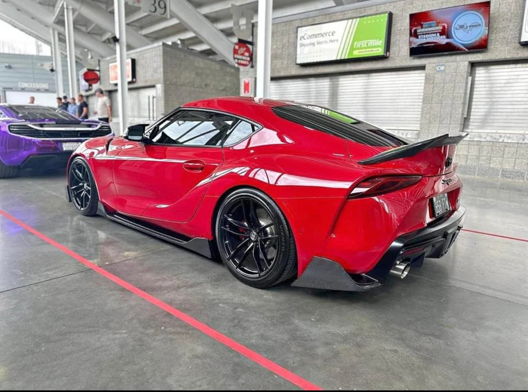 A90 Supra Carbon Fiber AG Style Side Skirts