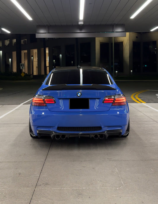 E92 Coupe Carbon Fiber PSM Style Rear Trunk Spoiler