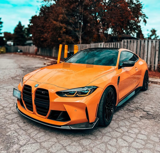 G8X Carbon Fiber 3PC CSL Style Front Lip
