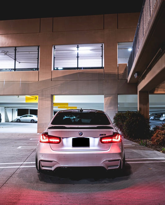 F30/F80 Sedan Carbon Fiber CS Style Rear Trunk Spoiler