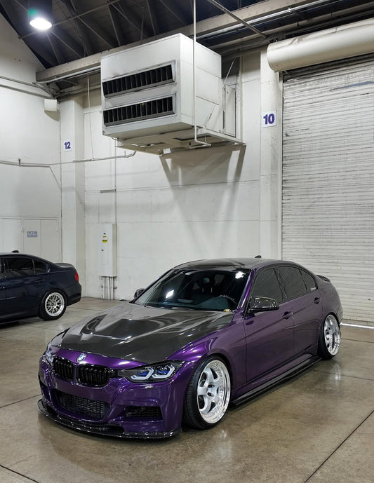 F30 Sedan Carbon Fiber PSM Style Side Skirt Extensions