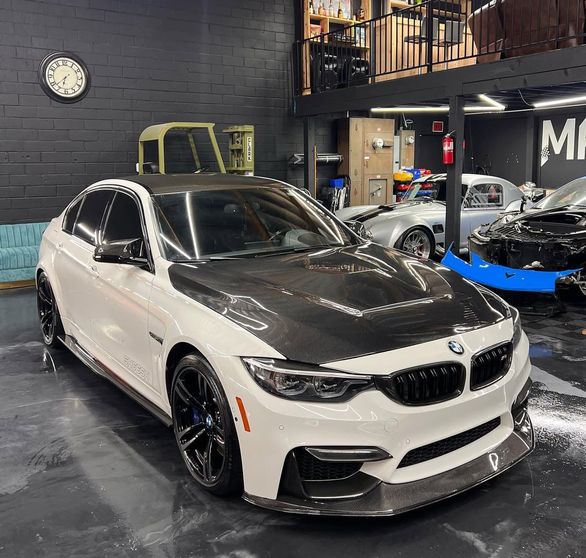 F8X Carbon Fiber GTS Style Hood