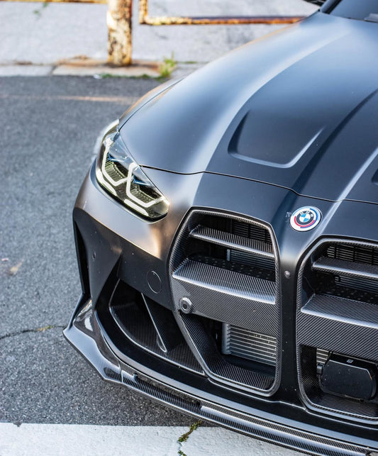 G8X Carbon Fiber V1 Style Front Lower Air Ducts