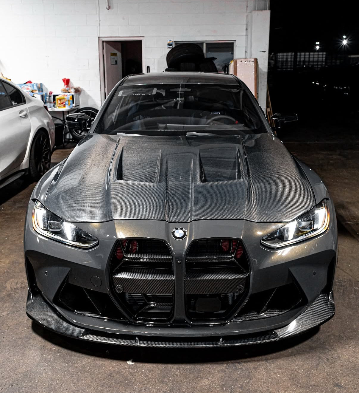 G8X Carbon Fiber AN Style Hood