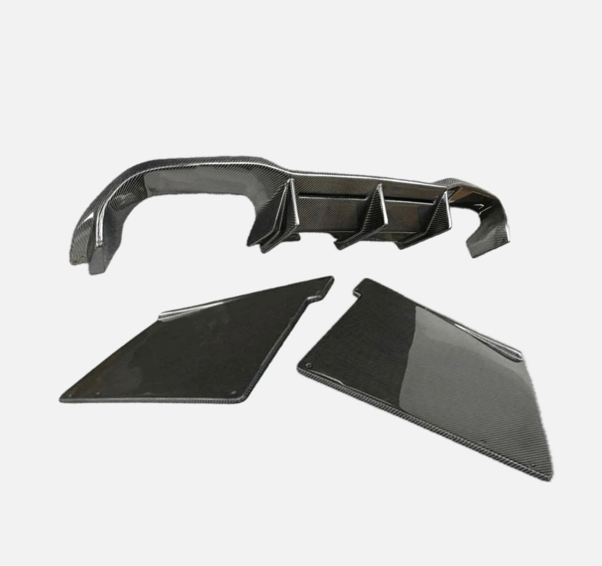 F87 M2 Coupe Carbon Fiber MTC Style Rear Diffuser
