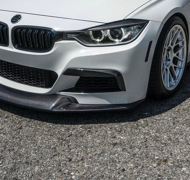 F30 Sedan Carbon Fiber Front Upper Fangs