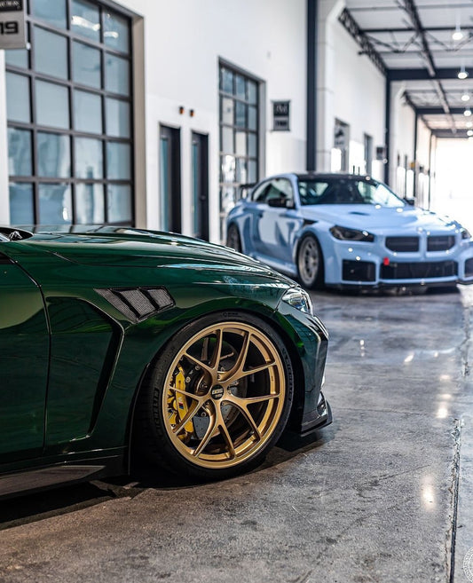 G82 G83 M4 Full Carbon Fiber AN Style Fenders