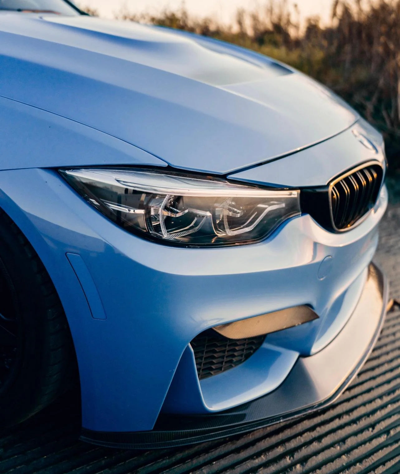 F8X Carbon Fiber K Style Front Lip