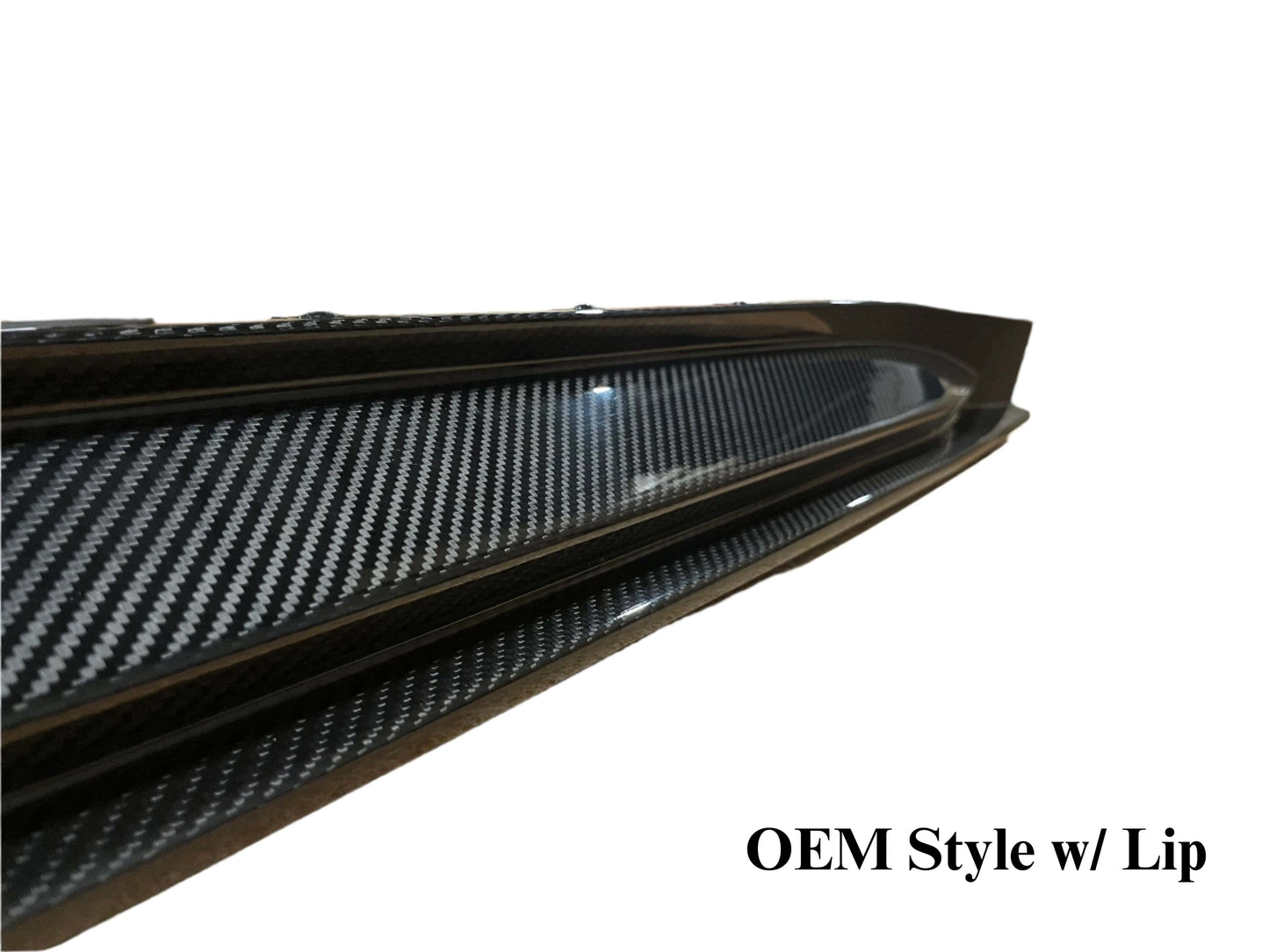 G80 M3 Carbon Fiber V2 Style Side Skirt Replacements