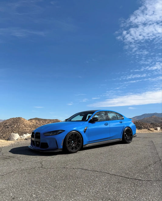 G80 M3 Carbon Fiber V2 Style Side Skirt Replacements